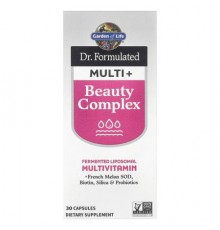 Garden of Life, Dr. Formulated Multi+, Beauty Complex, 30 Capsules