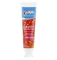 Crest, Kid's, Cavity Protection, Fluoride Anticavity Toothpaste, Bubble Gum, 4.2 oz (119 g)