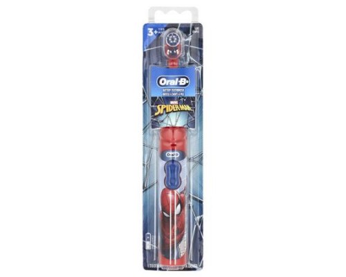 Oral-B, Battery Toothbrush, Soft, 3+ Yrs, Spider-Man, 1 Toothbrush Oral-B, Battery Toothbrush, Soft, 3+ Yrs, Spider-Man, 1 Toothbrush