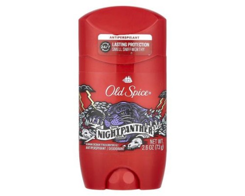 Old Spice, Antiperspirant & Deodorant, Night Panther, 2.6 oz (73 g) Old Spice, Antiperspirant & Deodorant, Night Panther, 2.6 oz (73 g)
