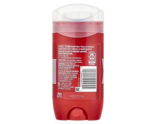 Old Spice, Steel Titan Deodorant, Aged Oak, 3 oz (85 g)