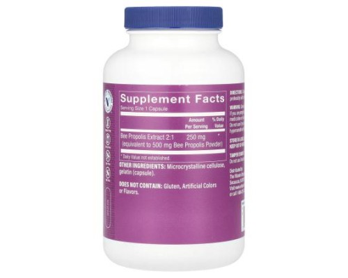 The Vitamin Shoppe, Bee Propolis Extract, 250 mg, 300 Capsules