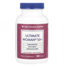 The Vitamin Shoppe, Ultimate Woman® 50+, Multivitamin & Multimineral, 180 Tablets