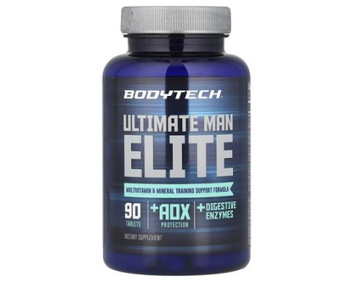 BodyTech, Ultimate Man Elite, 90 Tablets