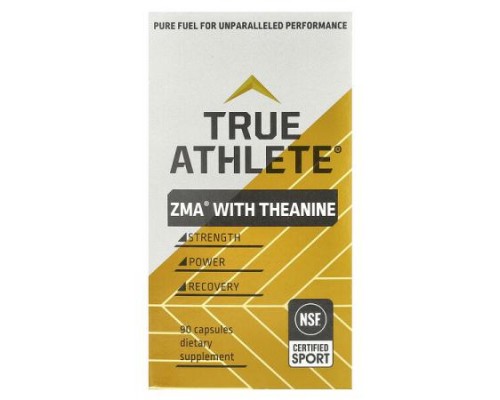 True Athlete, ZMA® With Theanine, 90 Capsules True Athlete, ZMA® With Theanine, 90 Capsules