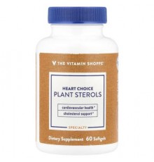 The Vitamin Shoppe, Heart Choice Plant Sterols, 60 Softgels
