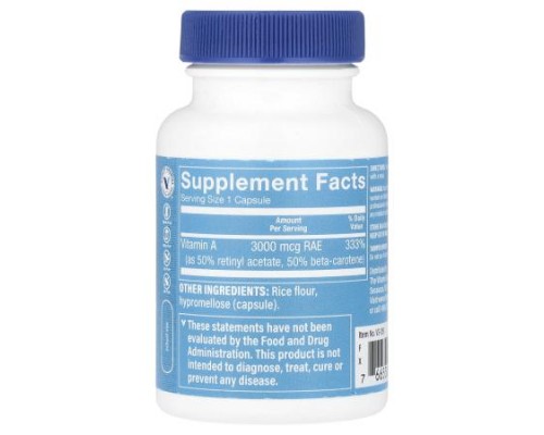 The Vitamin Shoppe, Dry A, 3,000 mcg (10,000 IU), 100 Capsules
