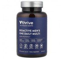 Vthrive, Bioactive Men's One Daily Multi, 30 Vegetable Capsules