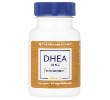 The Vitamin Shoppe, DHEA, 50 mg , 60 Vegetable Capsules