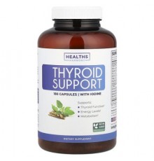 Healths Harmony, Thyroid Support With Iodine, 180 Capsules