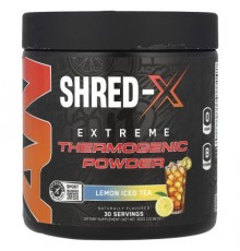 ABE, Shred-X, Extreme Thermogenic Powder, Lemon Iced Tea, 10.58 oz (300 g)