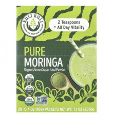 Kuli Kuli, Pure Moringa, Caffeine Free, 20 Packets, 0.4 oz (10 g) Each