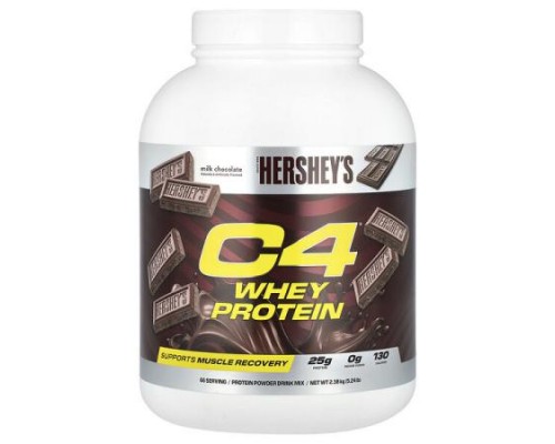C4 / Cellucor, C4® Whey Protein, Hershey's Milk Chocolate, 5.24 lb (2.38 kg)