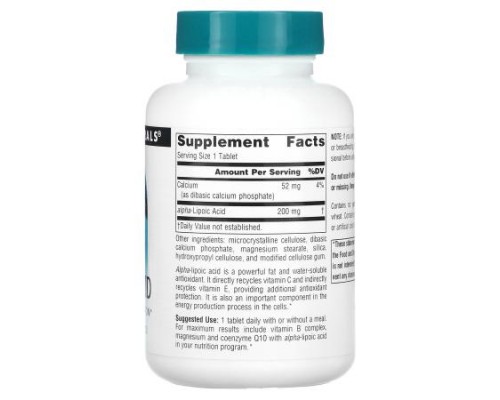 Source Naturals, Alpha Lipoic Acid, 120 Tablets