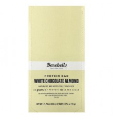 Barebells, Protein Bar, White Chocolate Almond, 12 Bars, 1.94 oz (55 g) Each