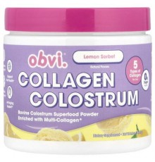 Obvi, Collagen Colostrum, Lemon Sorbet , 3.8 oz (107.5 g)