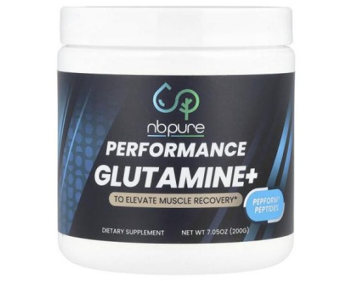 NB Pure, Performance Glutamine+, 7.05 oz (200 g)