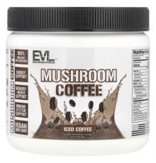 EVLution Nutrition, Mushroom Coffee, Iced Coffee, 4.2 oz (120 g)