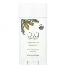 Dr. Mercola, Ola Botanicals® Deodorant, Alpine Woods, 2.65 oz (75.13 g)