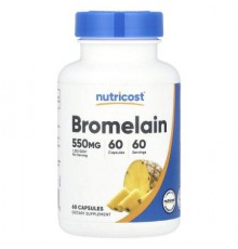 Nutricost, Bromelain, 550 mg , 60 Capsules