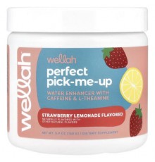 Wellah, Perfect Pick-Me-Up, Strawberry Lemonade, 5.9 oz (168 g)