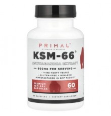 PrePrimal, KSM-66®, Ashwagandha Extract, 60 Capsules