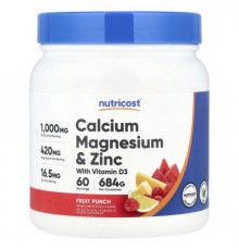 Nutricost, Calcium Magnesium & Zinc with Vitamin D3, 24.4 oz (684 g)