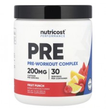 Nutricost, Performance, Pre-Workout Complex, Fruit Punch, 14 oz (393 g)