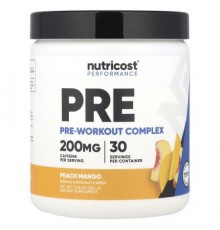 Nutricost, Performance, Pre-Workout Complex, Peach Mango, 12.6 oz (354 g)