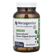 Metagenics, SpectraZyme® Gluten Digest Enzymes, 90 Capsules (138 mg per Capsule)
