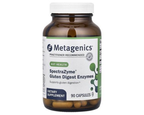 Metagenics, SpectraZyme® Gluten Digest Enzymes, 90 Capsules (138 mg per Capsule)