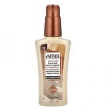 AMBI, Even & Clear®, Black Soap Facial Cleanser, Fragrance-Free, 3.5 fl oz (103 ml)