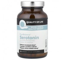 Quality of Life, PureBalance™ Serotonin, 60 Capsules