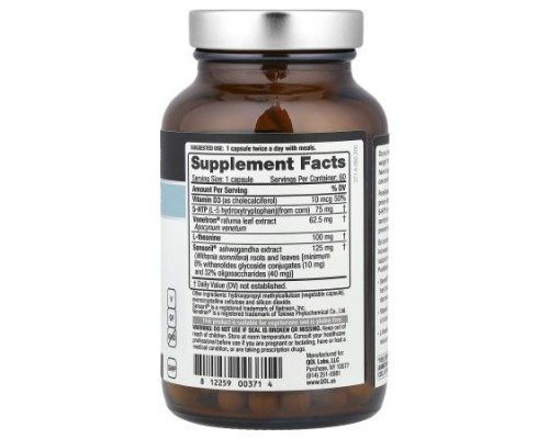 Quality of Life, PureBalance™ Serotonin, 60 Capsules Quality of Life, PureBalance™ Serotonin, 60 Capsules