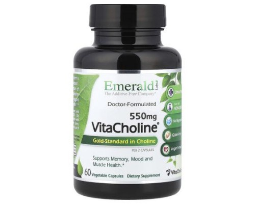 Emerald Laboratories, VitaCholine®, 60 Vegetable Capsules (275 mg per Capsule) Emerald Laboratories, VitaCholine®, 60 Vegetable Capsules (275 mg per Capsule)