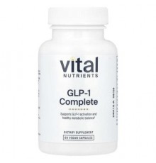 Vital Nutrients, GLP-1 Complete, 60 Vegan Capsules