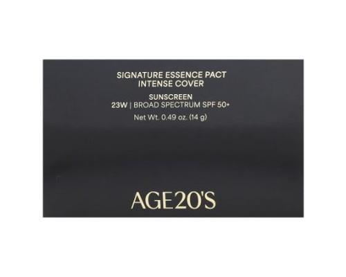 AGE20'S, Signature Essence Pact, Intense Cover, SPF 50+, 23W, 0.49 oz (14 g) AGE20'S, Signature Essence Pact, Intense Cover, SPF 50+, 23W, 0.49 oz (14 g)
