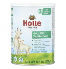 Holle, Goat Milk Toddler Drink, 1 Year+, 14.1 oz (400 g)