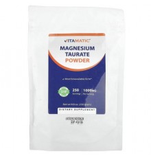 Vitamatic, Magnesium Taurate Powder , 8.8 oz (250 g)