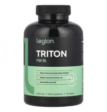 Legion Athletics, Triton Fish Oil, 120 Softgels