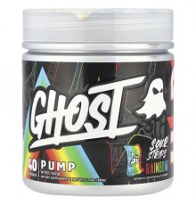 Ghost, Pump, Sour Strips® Rainbow, 13.4 oz (380 g)