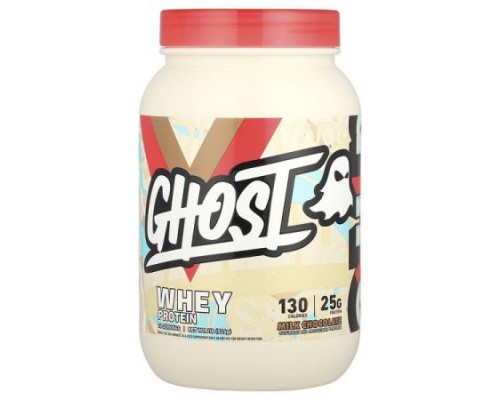 Ghost, Whey Protein, Milk Chocolate, 2 lb (924 g)