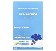 Bonk Breaker, Energy Chews, Blue Razz Berry, 10 Packets, 1.41 oz ( 40 g) Each