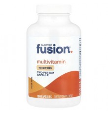 Bariatric Fusion, Multivitamin Without Iron, 180 Capsules