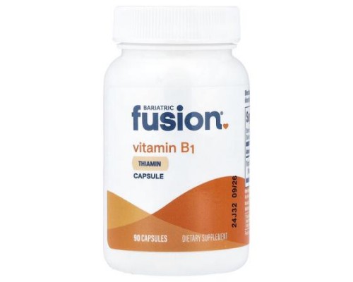 Bariatric Fusion, Vitamin B1, 90 Capsules (100 mg per Capsule)