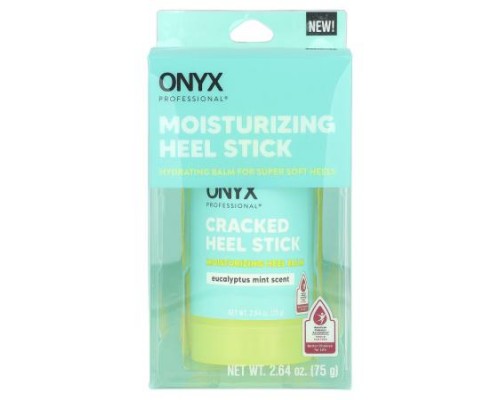 Onyx Professional, Moisturizing Heel Stick, Eucalyptus Mint, 2.64 oz (75 g) Onyx Professional, Moisturizing Heel Stick, Eucalyptus Mint, 2.64 oz (75 g)