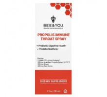 Bee & You, Propolis Immune Throat Spray, 1 fl oz (30 ml)