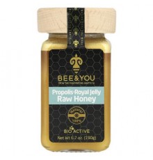 Bee & You, Propolis Royal Jelly, Raw Honey, 6.7 oz (190 g)