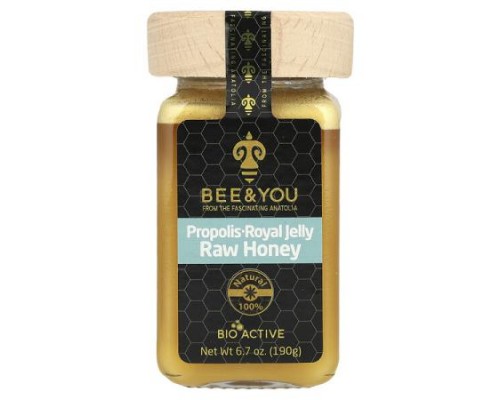 Bee & You, Propolis Royal Jelly, Raw Honey, 6.7 oz (190 g) Bee & You, Propolis Royal Jelly, Raw Honey, 6.7 oz (190 g)