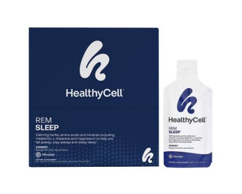 HealthyCell, REM Sleep, Cherry, 30 Gel Packs, 0.84 fl oz (25 ml) Each